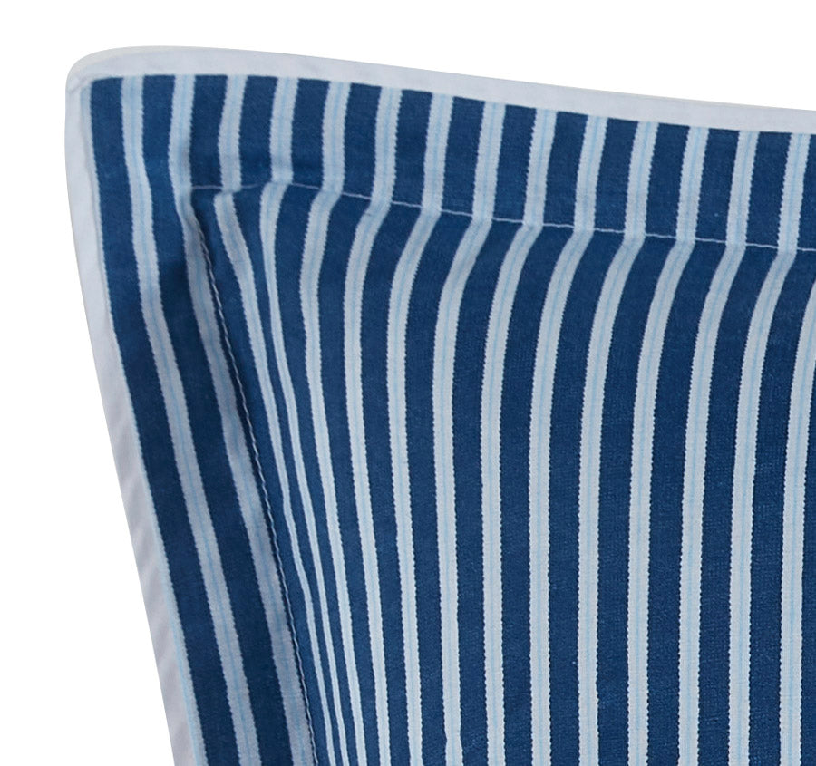 Heather European Pillowcase Blue