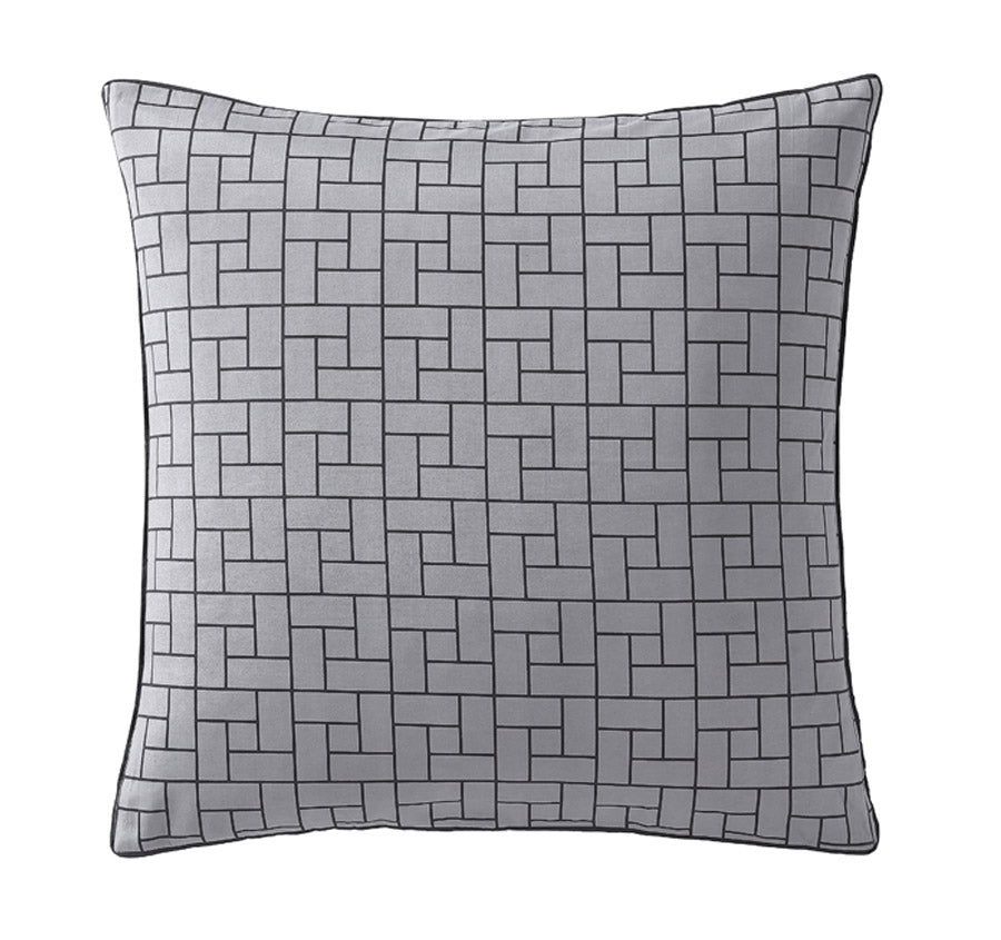 Jamala European Pillowcase Black Manchester Warehouse