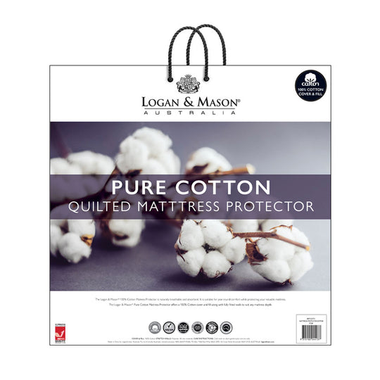 Pure Cotton Quilted Mattress Protector Range