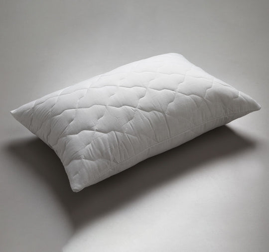 Pure Cotton Quilted Standard Pillow Protector