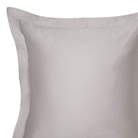 Hotel Grande 400THC Egyptian Cotton Sateen European Pillowcase Pewter