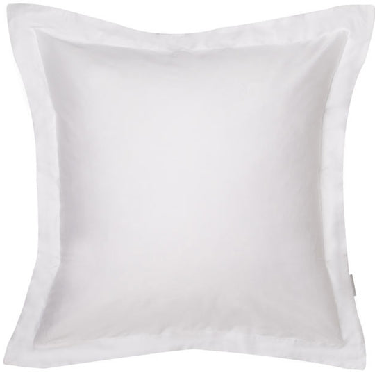 Hotel Grande 400THC Egyptian Cotton Sateen European Pillowcase White
