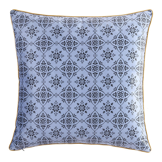 Marbella European Pillowcase Charcoal