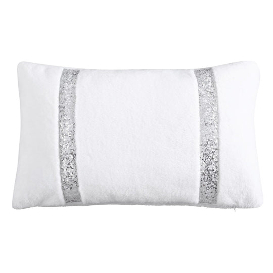 Seville 30x60cm Filled Cushion White