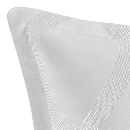 Seville European Pillowcase White