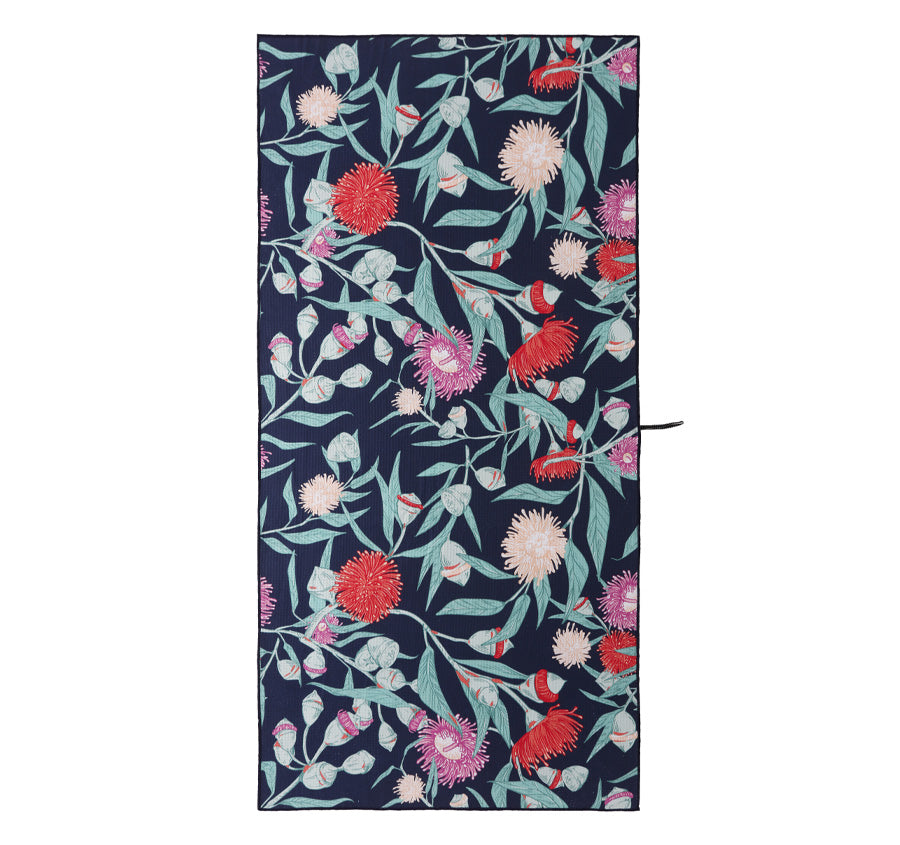 Sand Free 80x160cm Towel 4 in 1 Blooming Eucalyptus