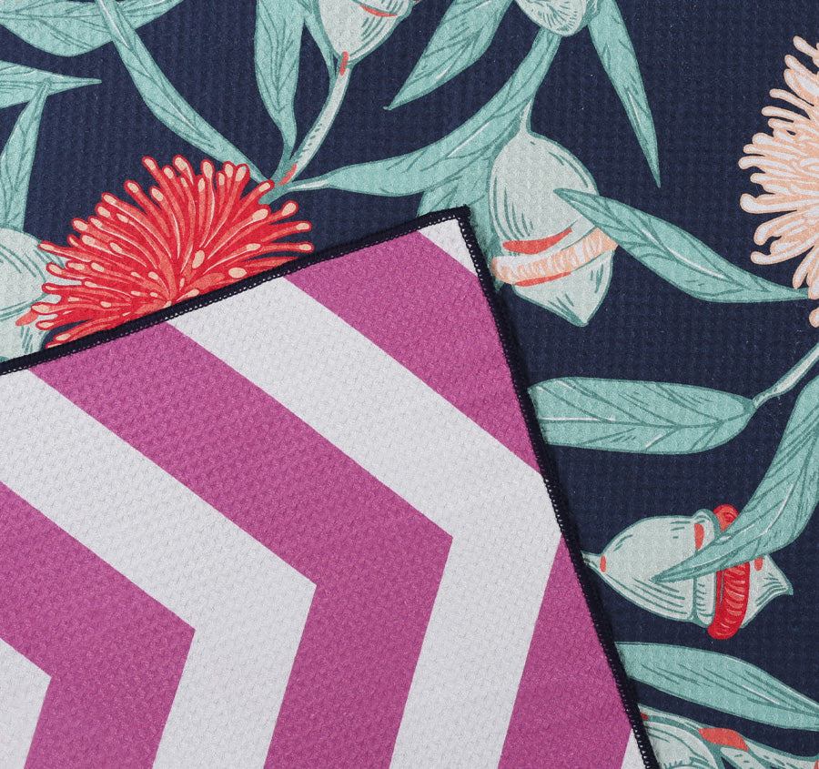 Sand Free 80x160cm Towel 4 in 1 Blooming Eucalyptus