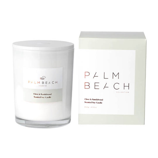 Deluxe Candle 850g Clove and Sandlewood