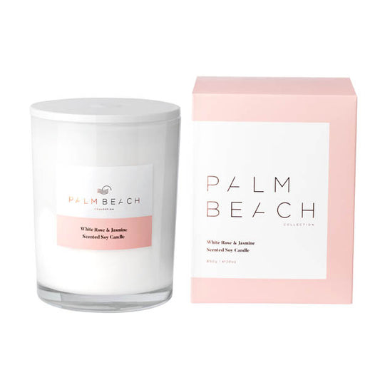 Deluxe Candle 850g White Rose and Jasmine