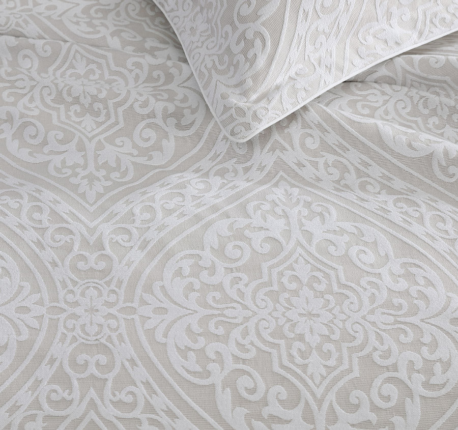 Arlet Quilt Cover Set Range Stone