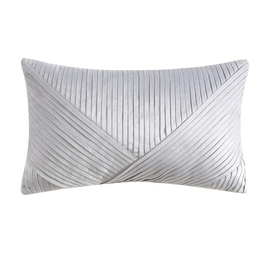 Vienna 30x60cm Filled Cushion Silver