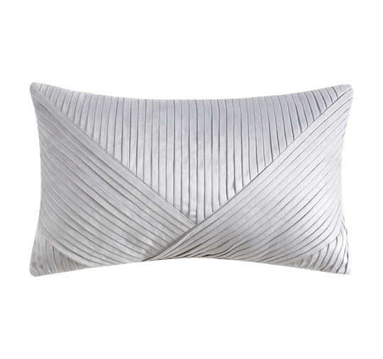 Vienna 30x60cm Filled Cushion Silver