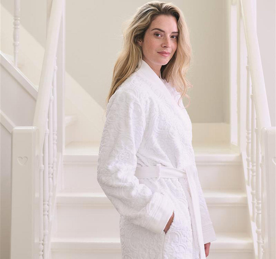 Mosaic De Pip Bathrobe Range White