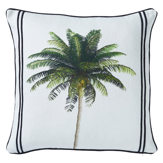 Bahama Palm 50x50cm Filled Cushion Green