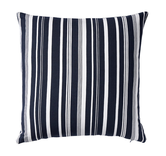 Capri Stripes 50x50cm Filled Cushion Navy