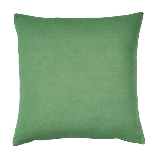 Leafy Palm 50x50cm Filled Cushion Green