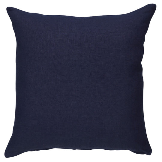 Linen Plain 50x50cm Filled Cushion Navy