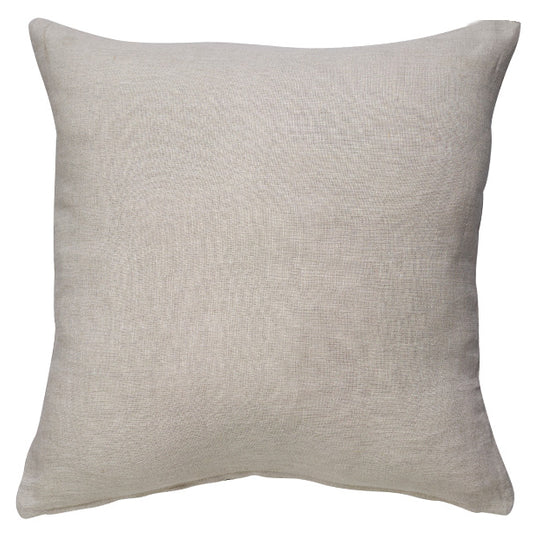 Linen Plain 50x50cm Filled Cushion Sand