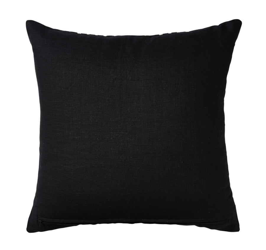 Linen Chateau 50x50cm Filled Cushion Black