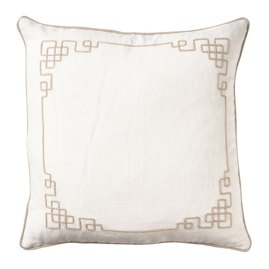 Linen Florence 50x50cm Filled Cushion Sand