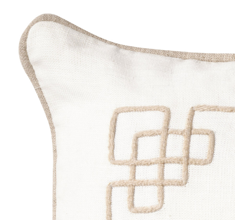 Linen Florence 50x50cm Filled Cushion Sand