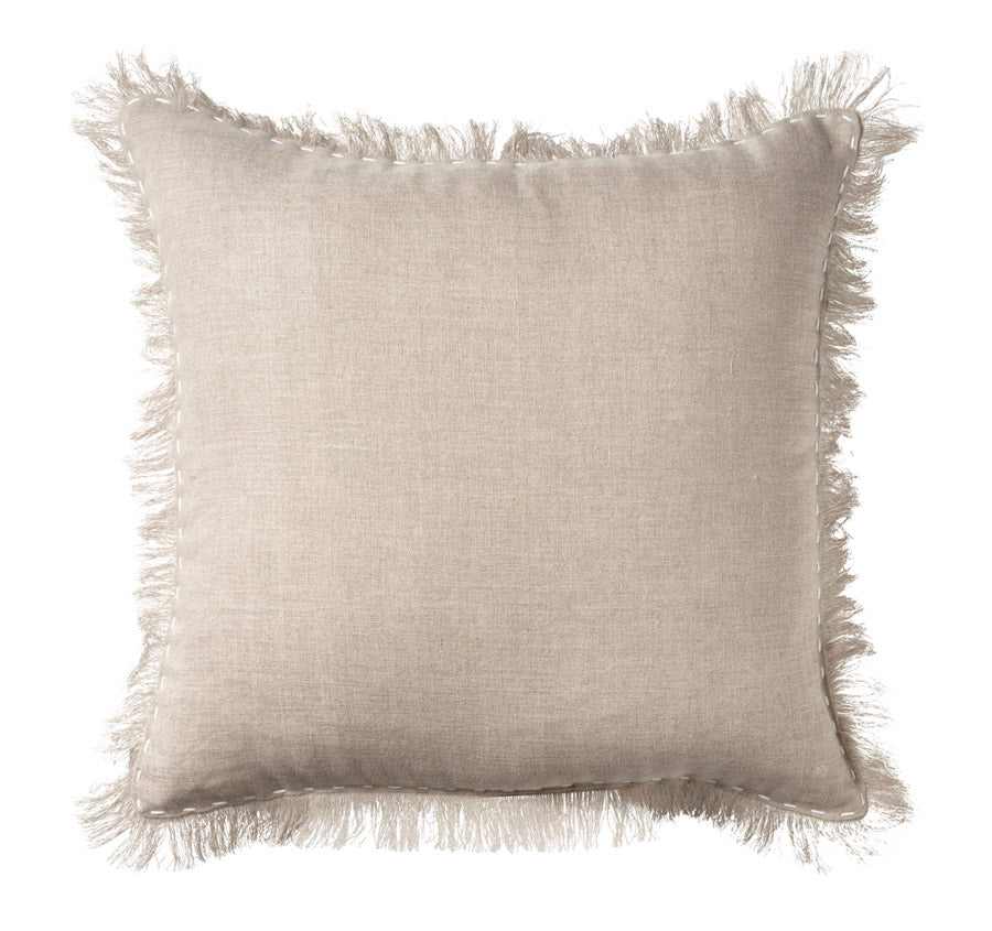 Linen Marseille 50x50cm Filled Cushion Sand