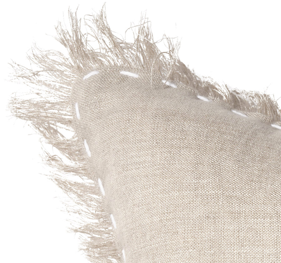 Linen Marseille 50x50cm Filled Cushion Sand