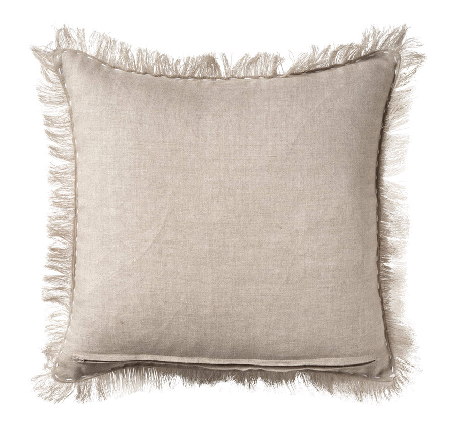 Linen Marseille 50x50cm Filled Cushion Sand