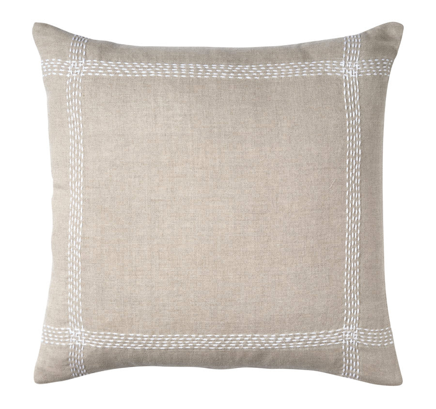 Linen Sorrento 50x50cm Filled Cushion Sand
