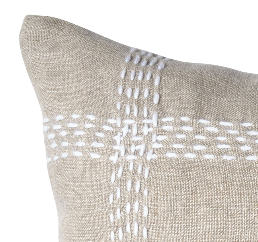 Linen Sorrento 50x50cm Filled Cushion Sand