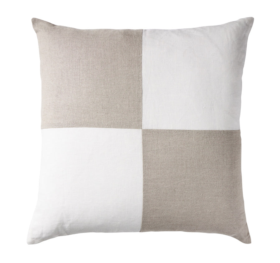 Linen Squares 60x60cm Filled Cushion Sand