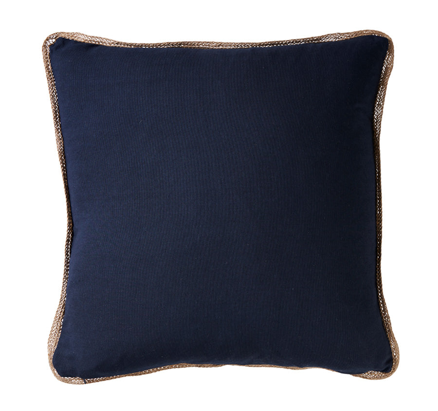 Newport Lattice 50x50cm Filled Cushion Navy