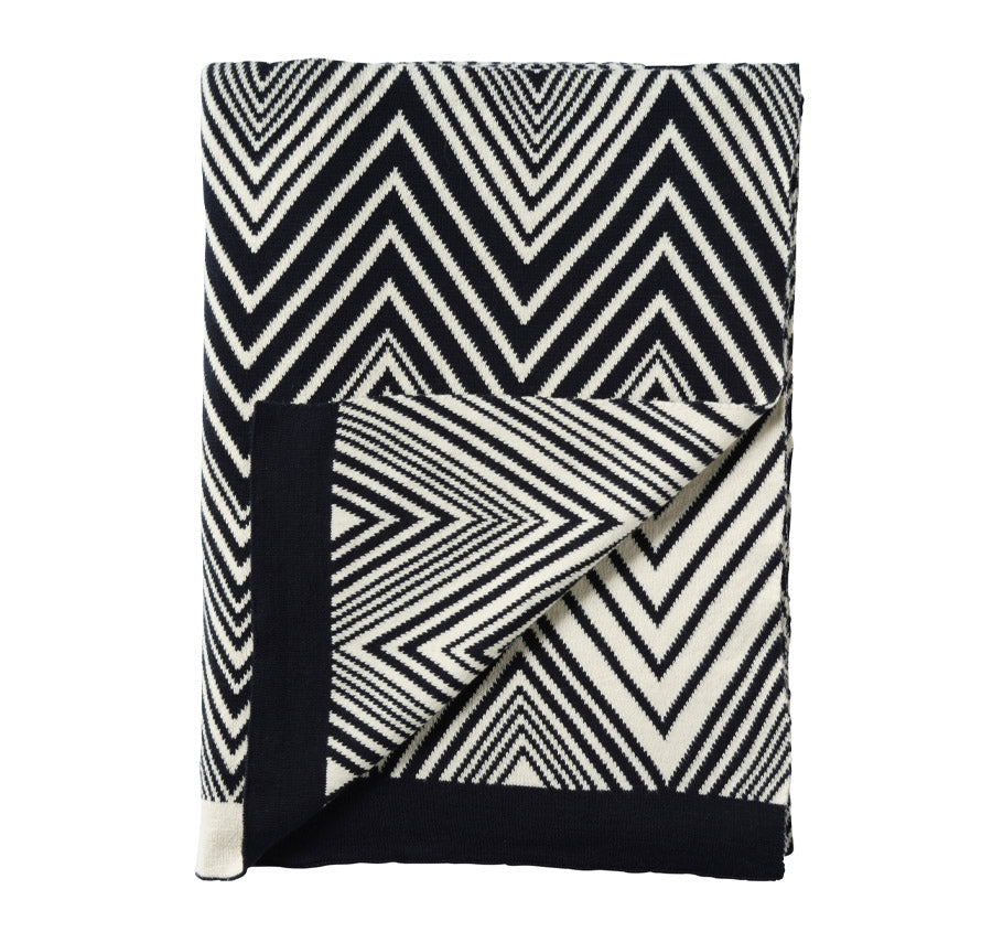 Saint Tropez 130x170cm Throw Rug Ink Navy