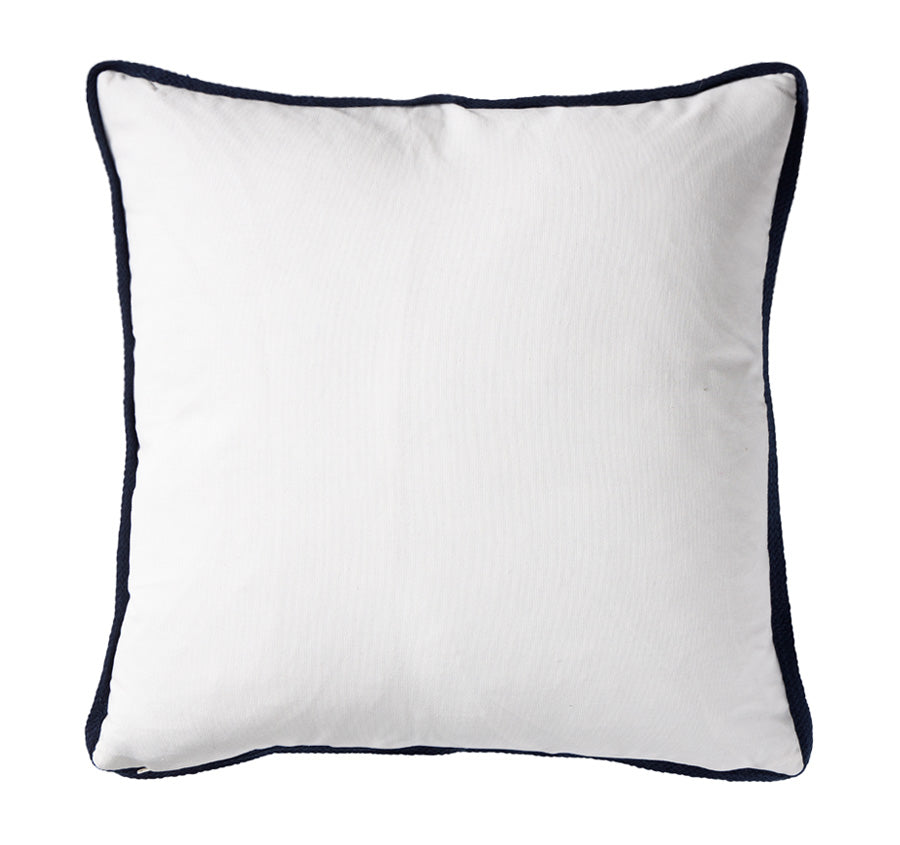 Santorini Lattic 50x50cm Filled Cushion Navy