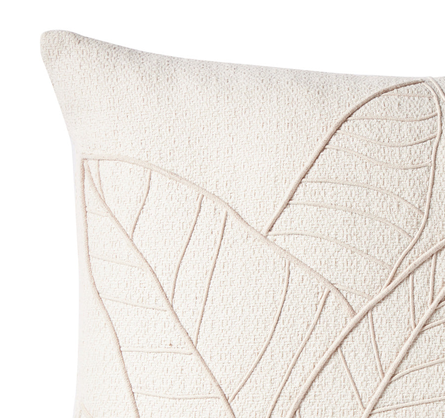 White Palms 50x50cm Filled Cushion