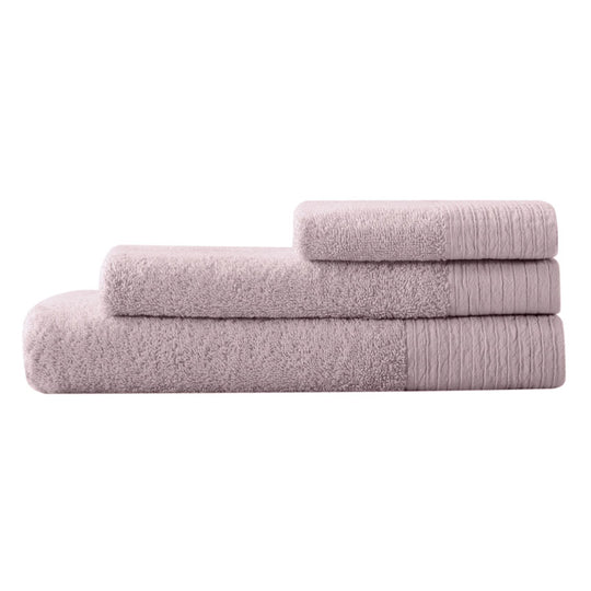 Organic Cotton 600GSM Bath Towel Range Lilac