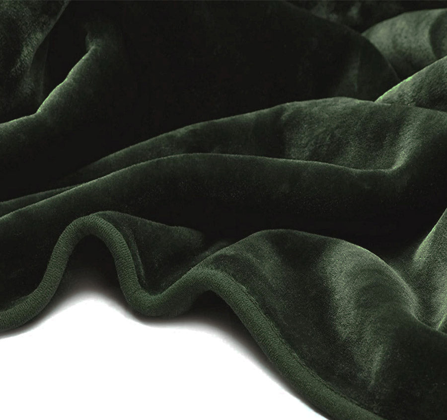 Heavy Weight Acrylic Mink Blanket Jade