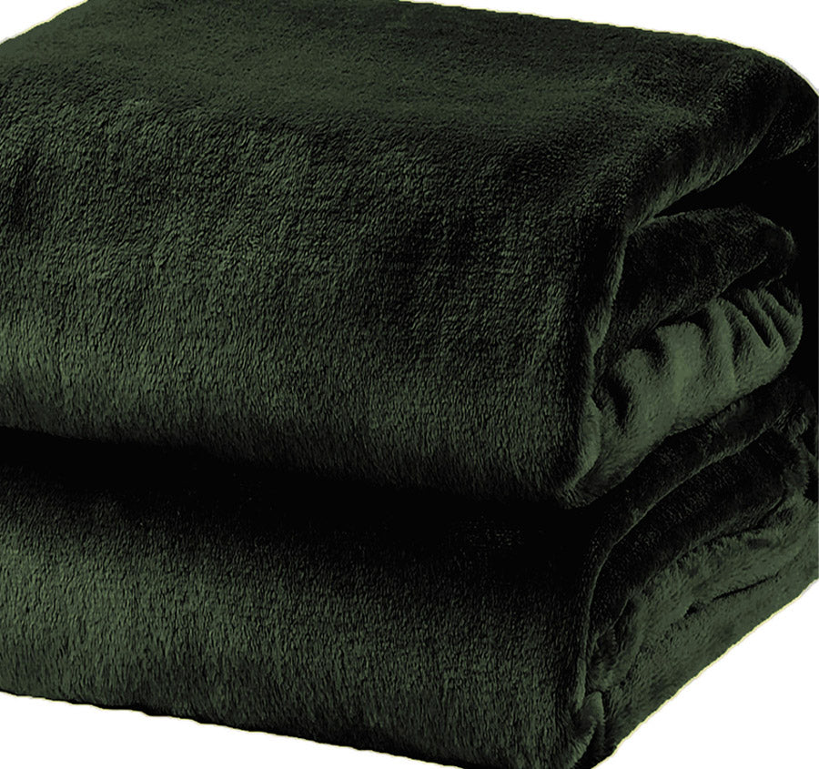 Heavy Weight Acrylic Mink Blanket Jade Manchester Warehouse