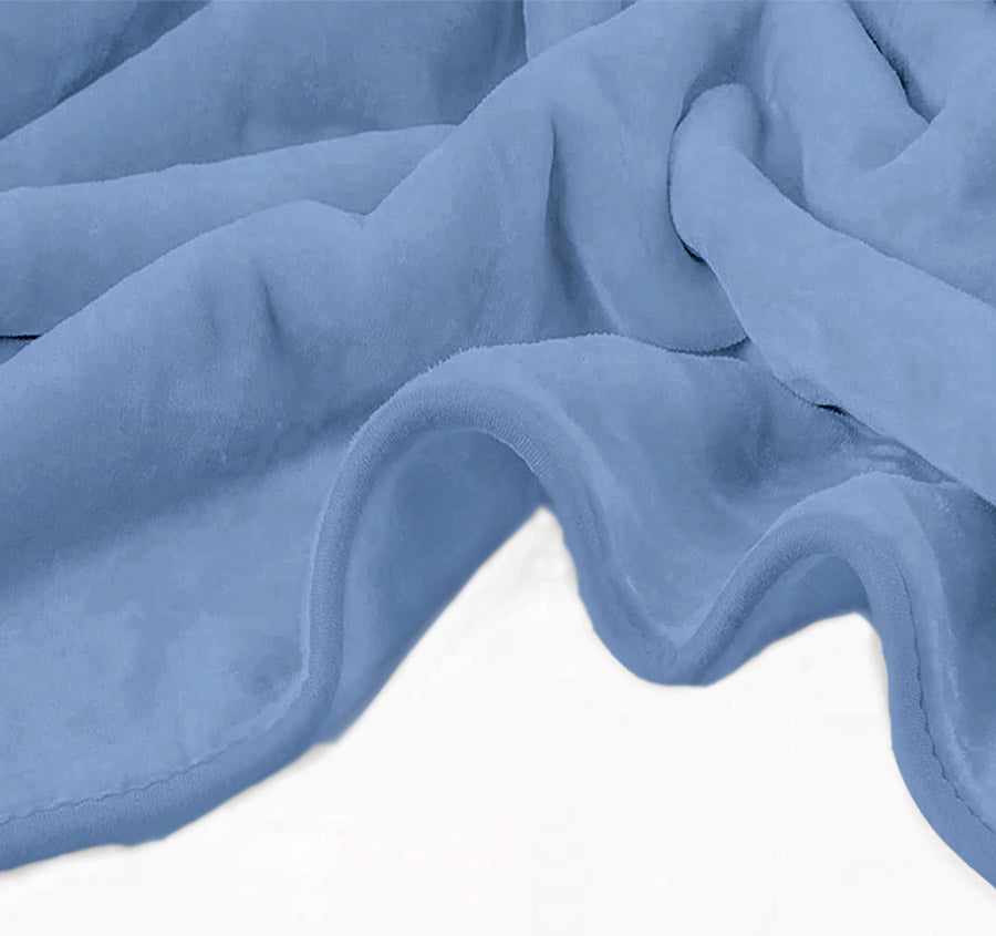 Heavy Weight Acrylic Mink Blanket Sky
