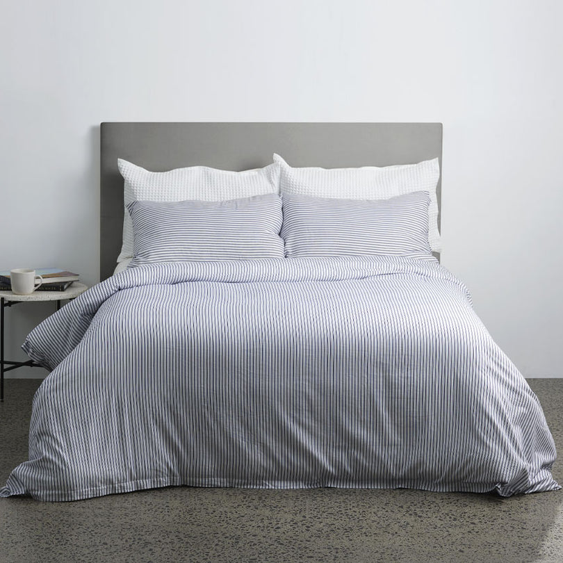 Seneca Studio classic ticking bedding