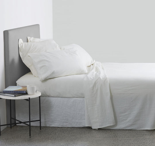 Union Hemstitch Mega Sheet Set Range White