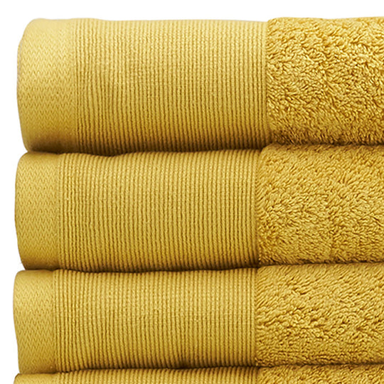 Vida Organic 630GSM Cotton Bath Towel Range Saffron