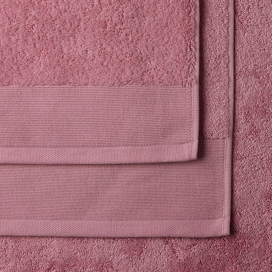 Vida Organic 630GSM Cotton Bath Towel Range Pink