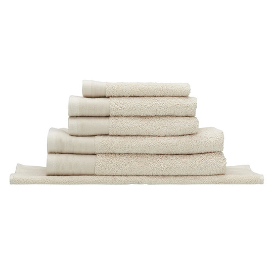 Vida Organic 630GSM Cotton Bath Towel Range Sand