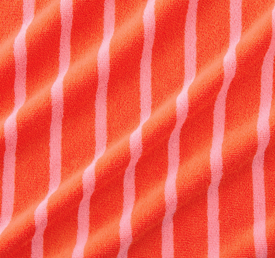 Pepin 75x150cm Beach Towel Red Glaze