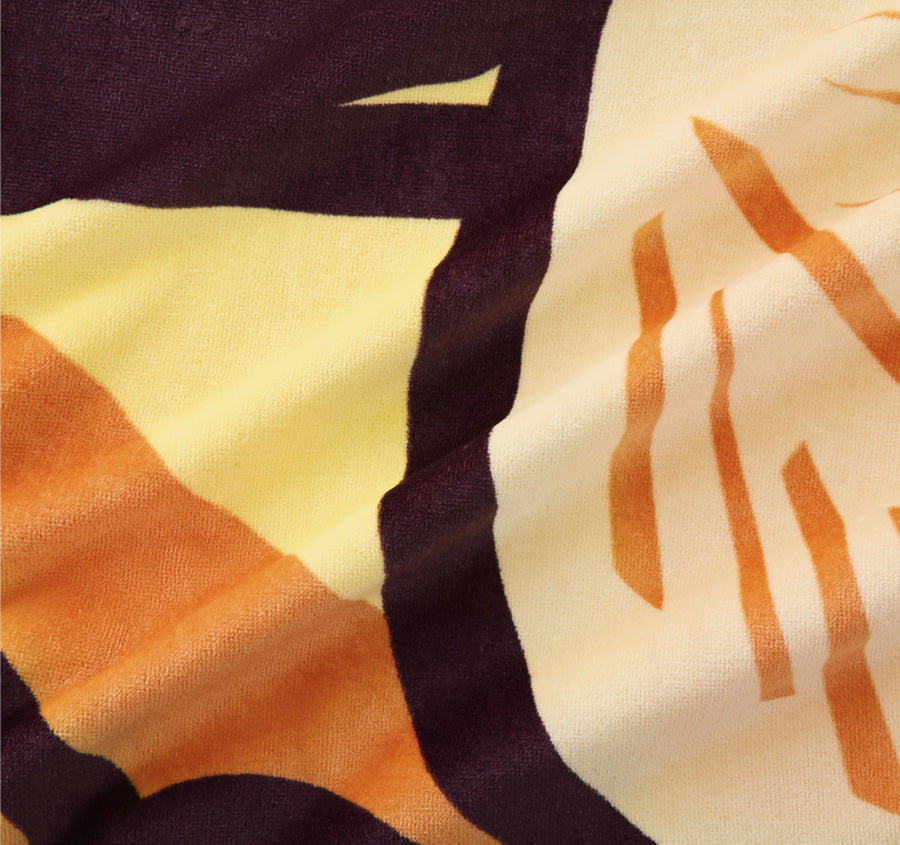 Saltet 95x175cm Beach Towel Marmalade