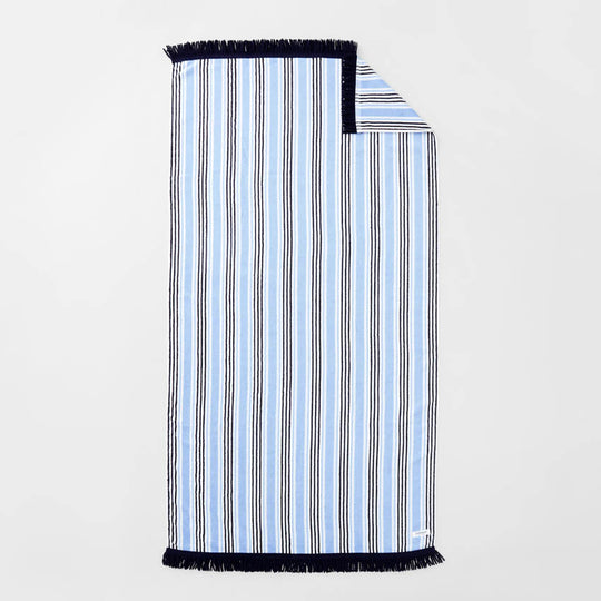 Seabay 95x175cm Beach Towel Polar Blue