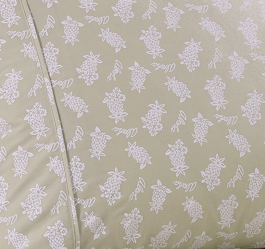 Aloha Pineapple Sheet Set Range Sage