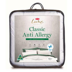 Luxe Classic Anti-Allergy All Seasons Quilt Range