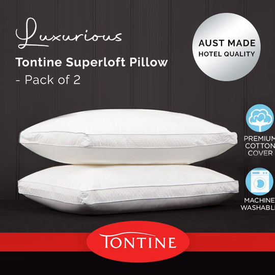 Superloft 2 Pack Firm Pillows